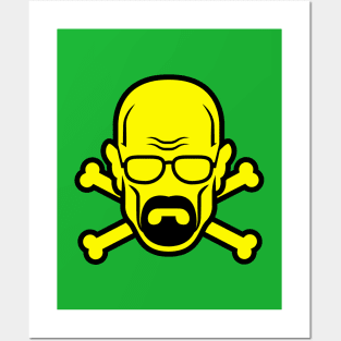 Heisenberg Skull Posters and Art